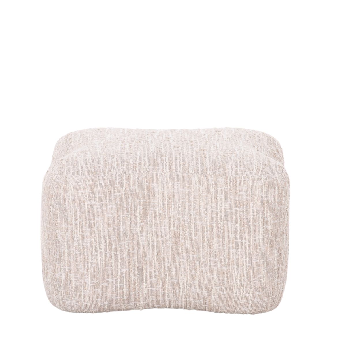 Solis puff (Nightcity grovvevd beige melert) 65x65x42
