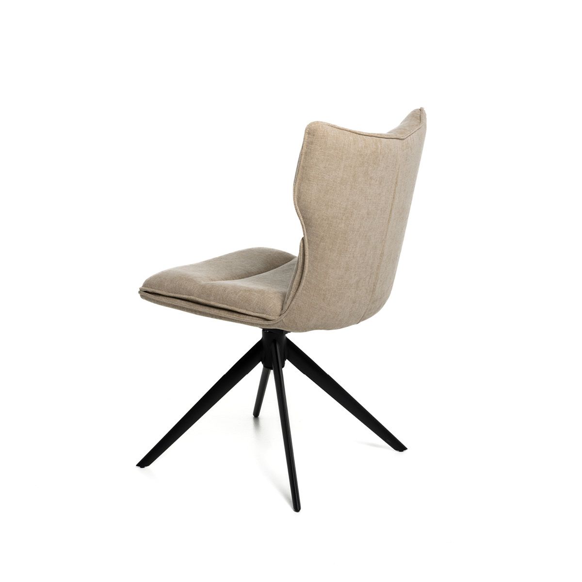 Luca spisestol med sving og vipp (beige)