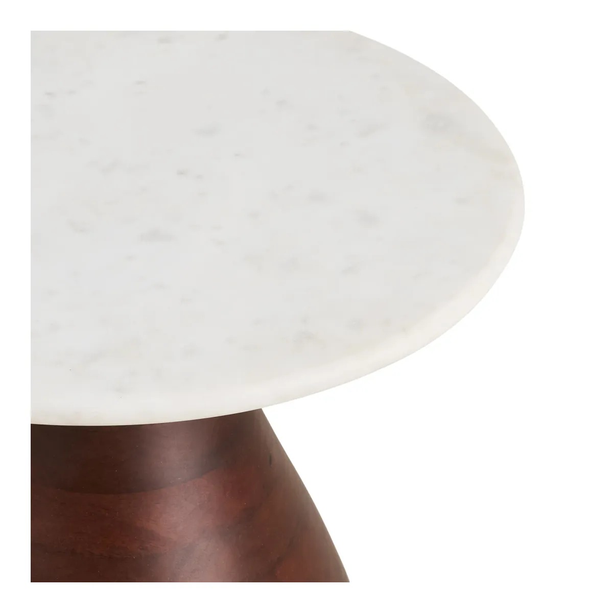 Heide sidebord (40 h41) mangotre/marmor