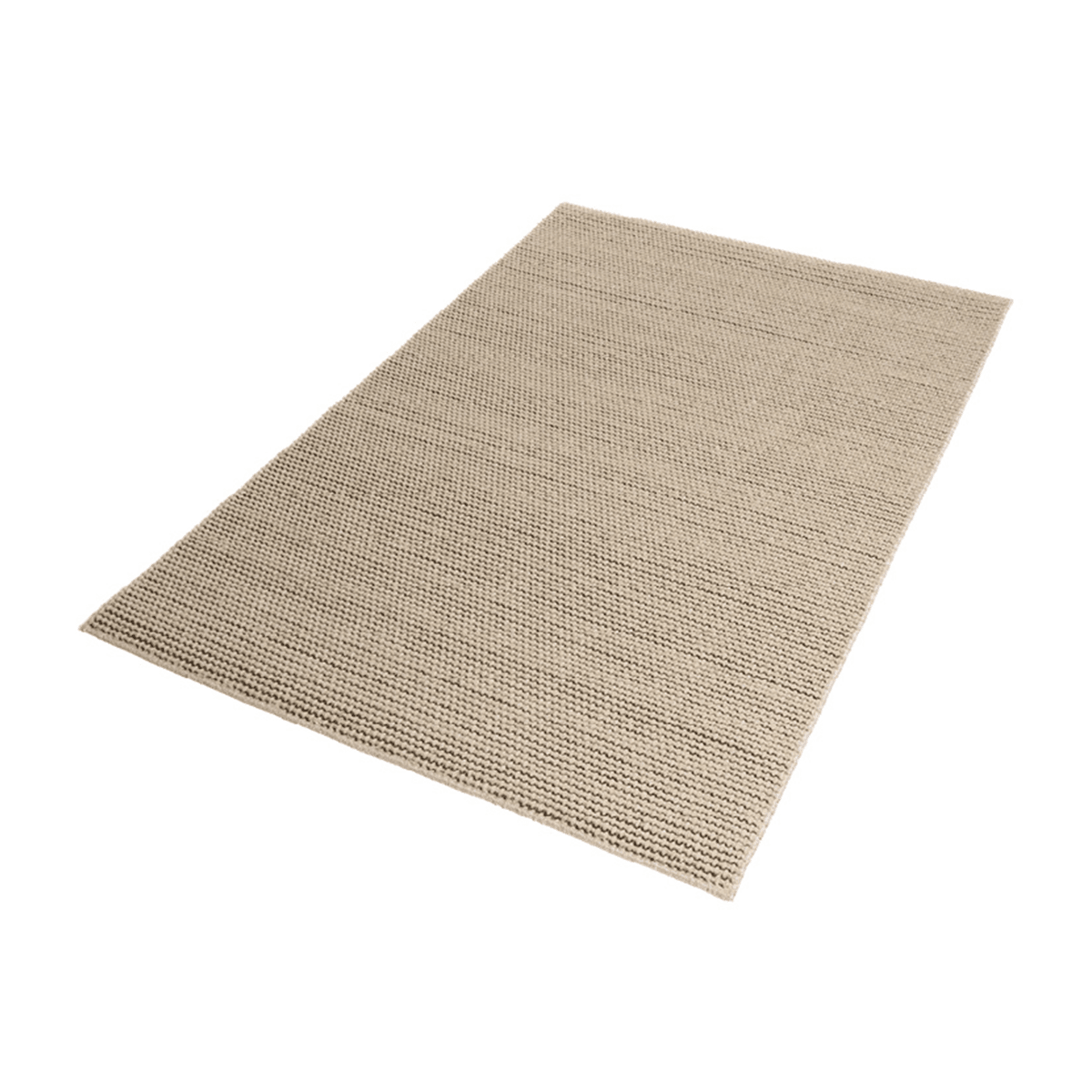 Ull/sisal teppe Double weave (200x300- beige/brun)