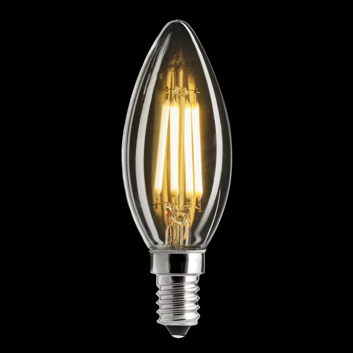 Unison UNI-WHITE kronljus klar E14 4W 2700K dimbar