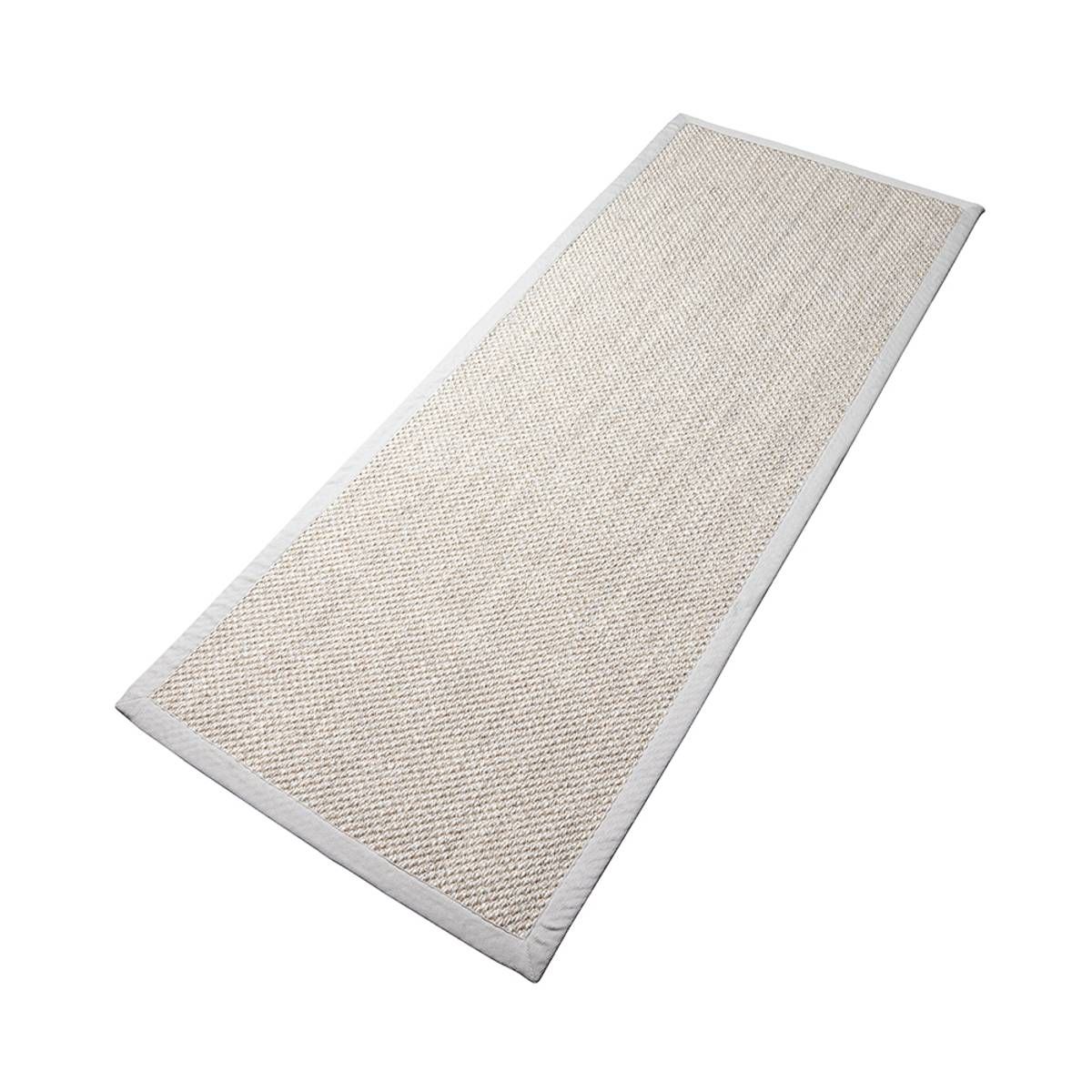 Sisal teppe (100x300 - Sand/beige kant)
