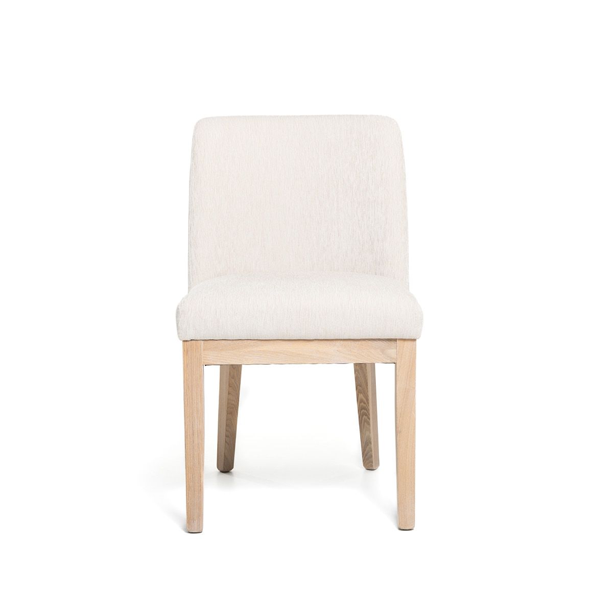 Hedda spisestol (Boston cream) lys eik ramme og ben