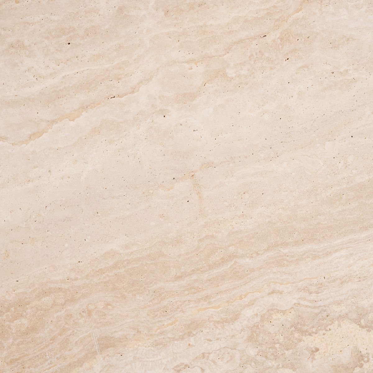 Bottega Star rundt sofabord Travertine (beige ø90 h40)
