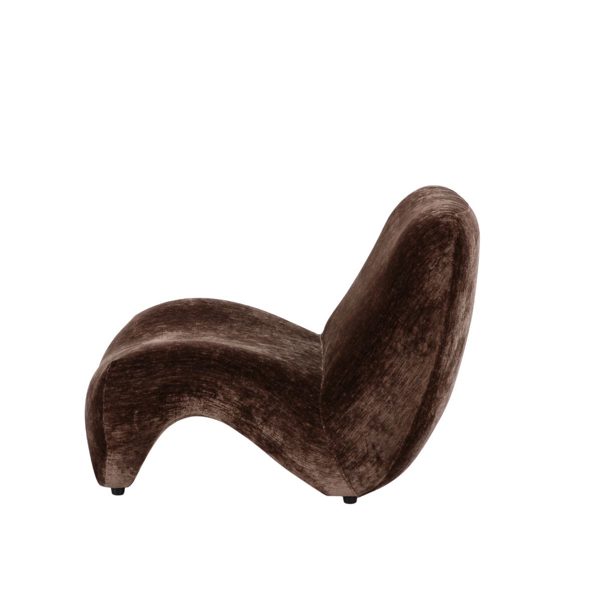 Mirage lenestol (brun velour) 83x98x71
