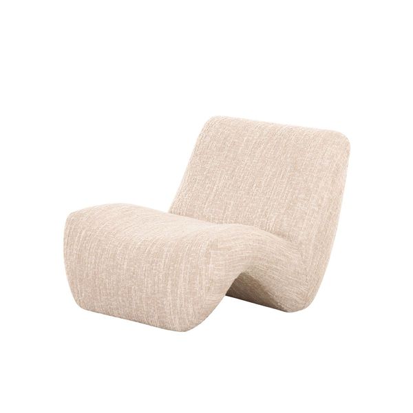 Hovedbilde Mirage lenestol (Nightcity grovvevd beige melert) 83x98x71