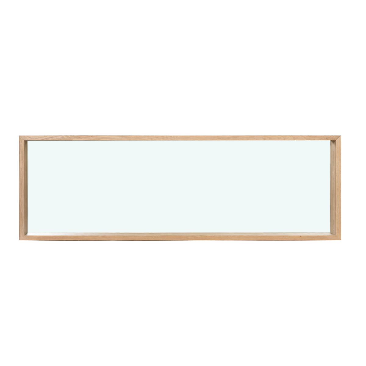 Geilo speil med dyp ramme (lys eik - 200x65x8)