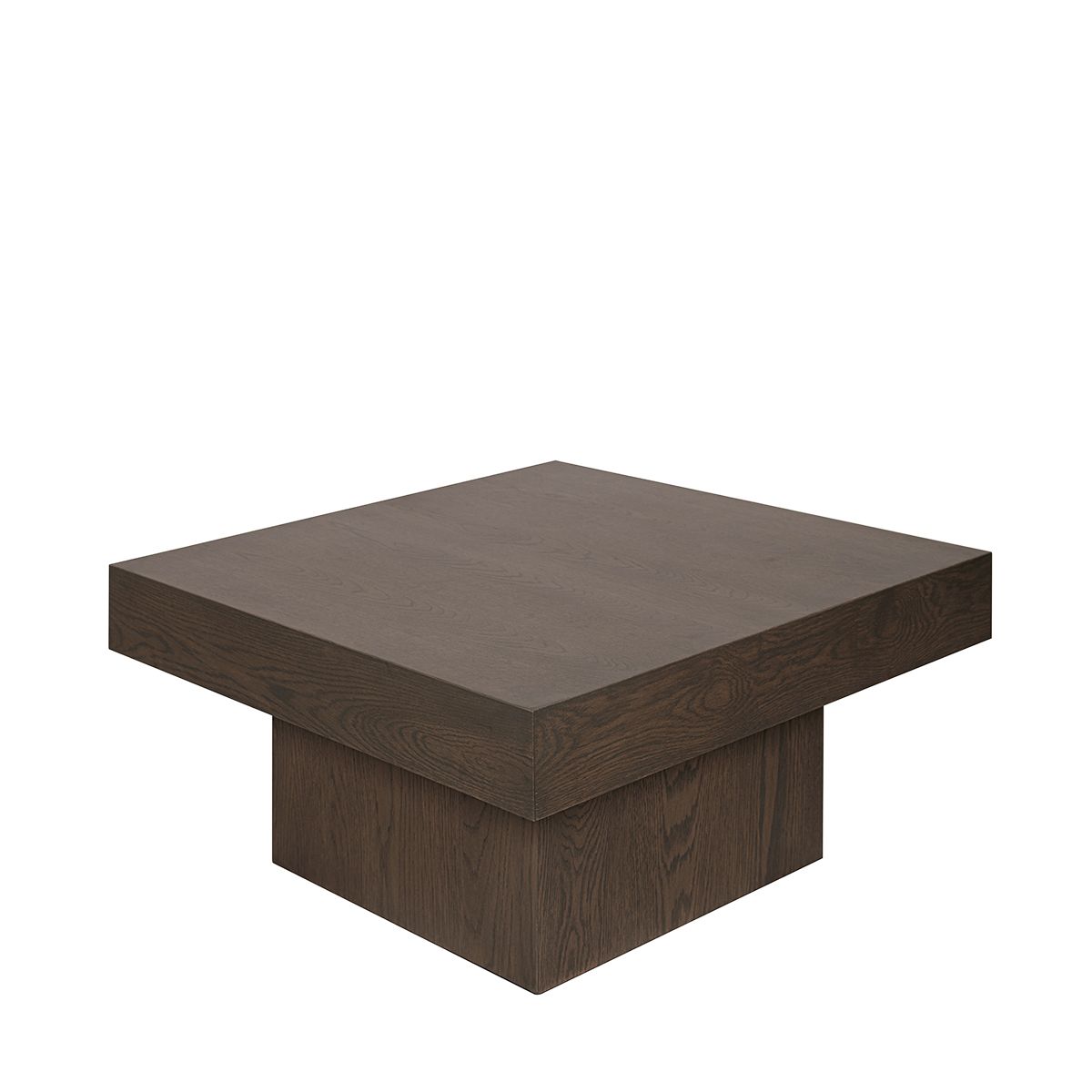 Geilo sofabord (røkt eik - 80x80)
